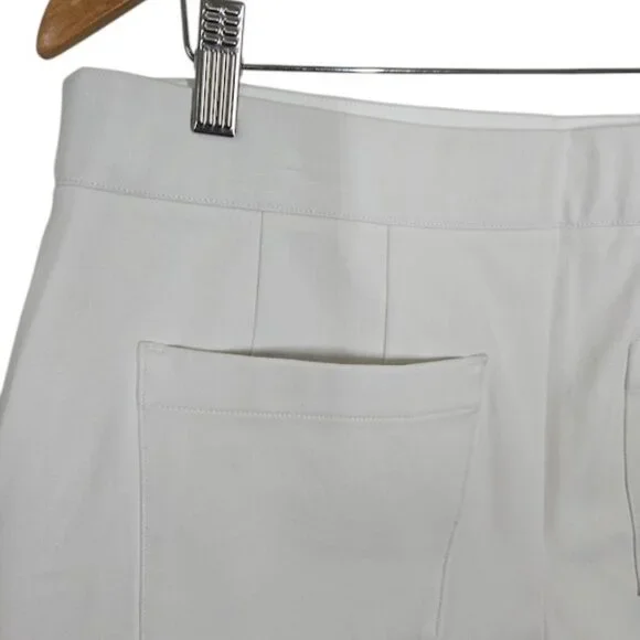 SPANX Women’s White Stretch Tailored Shorts 4'' Size XL  NWT - Picture 6 of 9